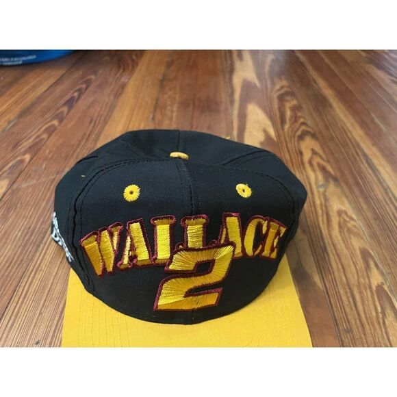 Rusty Wallace Miller Genuine Draft Black Men's Adjustable Hat - Picture 3 of 5